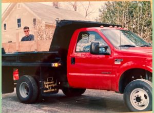 Nate with his truck in 2002